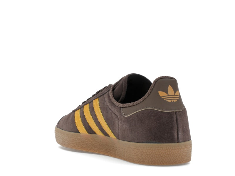 adidas Gazelle ADV Dark Brown Preloved Yellow