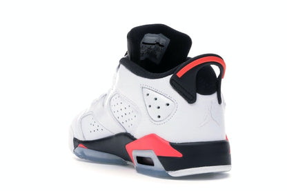 Jordan 6 Retro Low White Infrared 23 Black (GS)