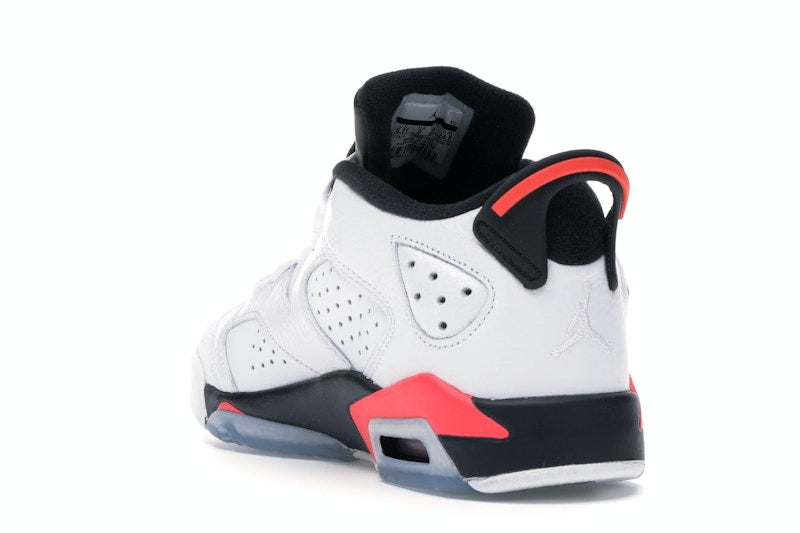 Jordan 6 Retro Low White Infrared 23 Black (GS)
