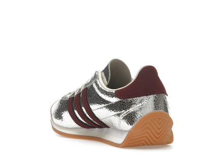 adidas Country OG Silver Metallic Maroon (Women's)