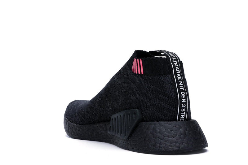 adidas NMD CS2 Triple Black Shock Pink