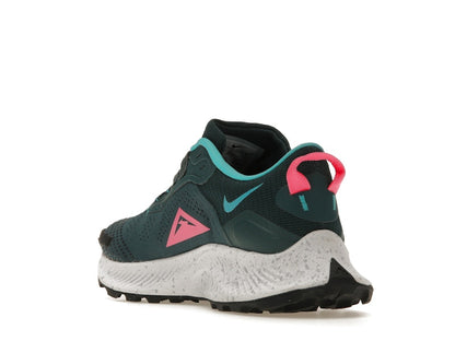 Nike Pegasus Trail 3 Dark Teal Green Pink Glow (Women's)