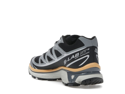 Salomon XT-6 Black Footwear Silver Warm Apricot