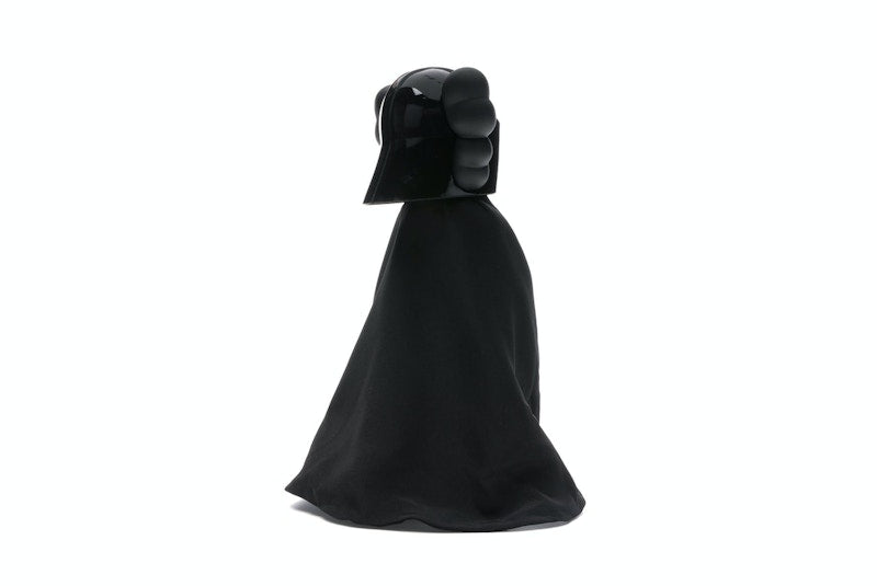 KAWS Star Wars Darth Vader Companion with Cape Vinyl Figure Black