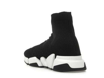 Balenciaga Speed 2.0 Lace Up Black White