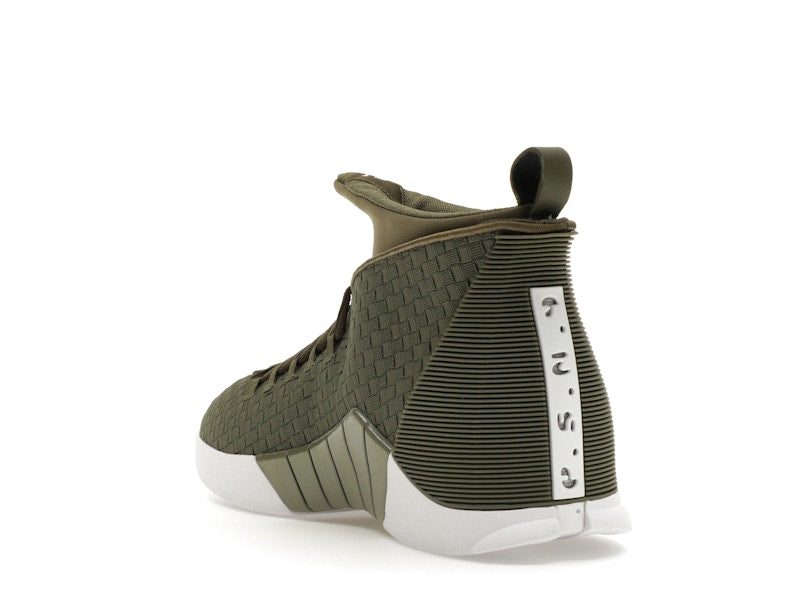 Jordan 15 Retro PSNY Woven Olive