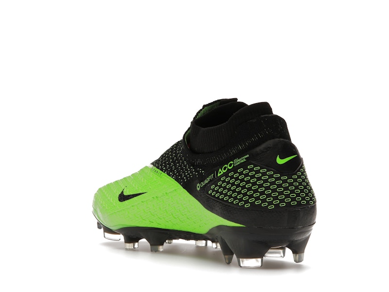 Nike Phantom Vision 2 Elite Dynamic Fit FG Black Green Strike