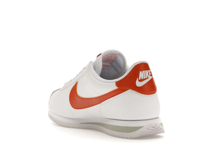 Nike Cortez White Campfire Orange