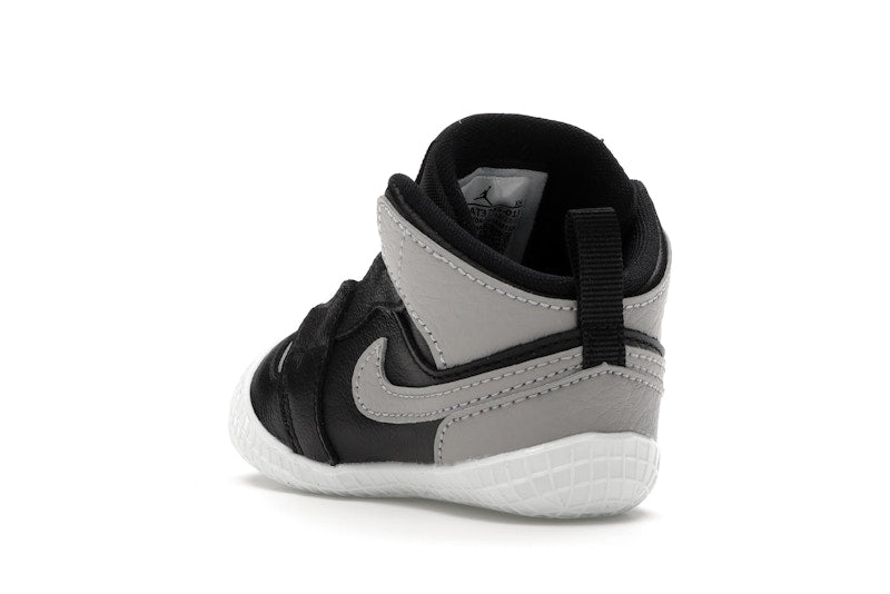 Jordan 1 Crib Bootie Black Medium Grey (I)