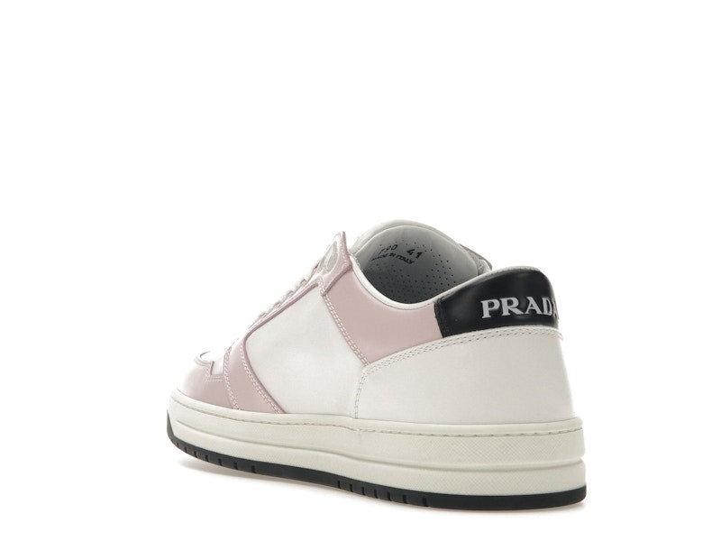 Prada District Sneaker White Pink Perforated Leather (Women's)