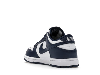 Nike Dunk Low White Midnight Navy (PS)