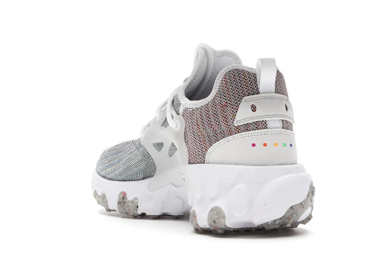 Nike React Presto Flyknit Multi White