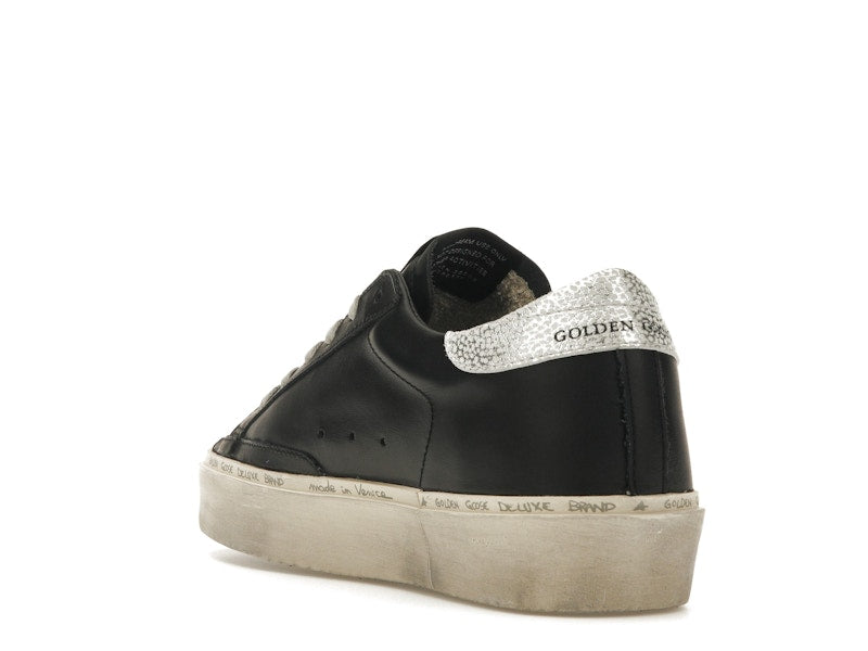 Golden Goose Hi-Star Black Silver (Women's)