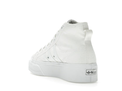 adidas Nizza Platform Mid Cloud White (Women's)