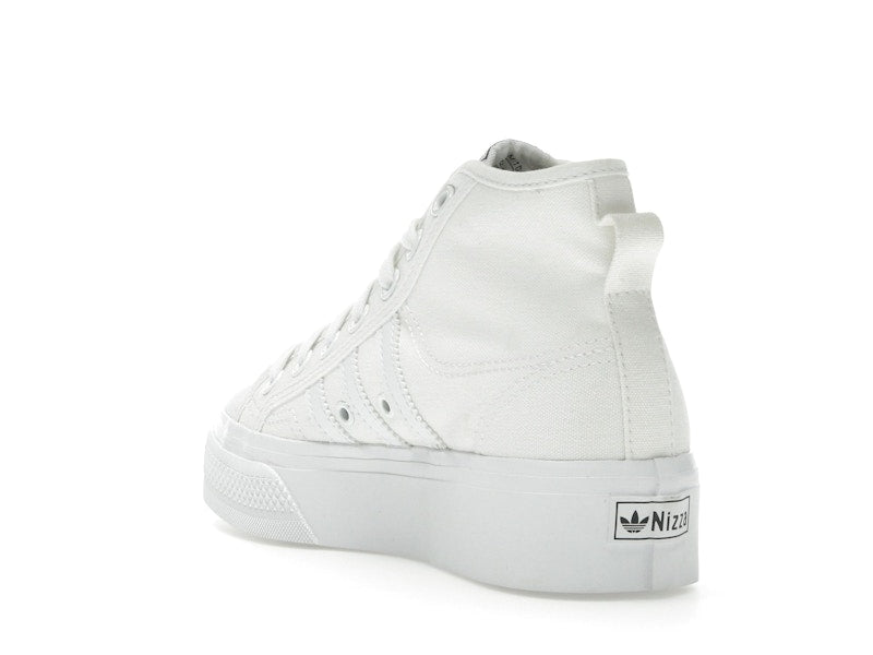adidas Nizza Platform Mid Cloud White (Women's)