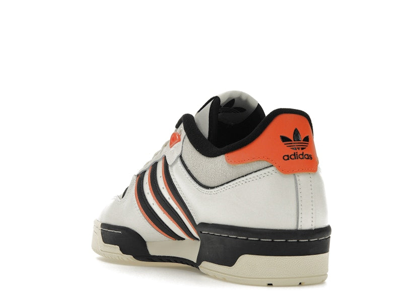 adidas Rivalry 86 Low White Black Semi Impact Orange