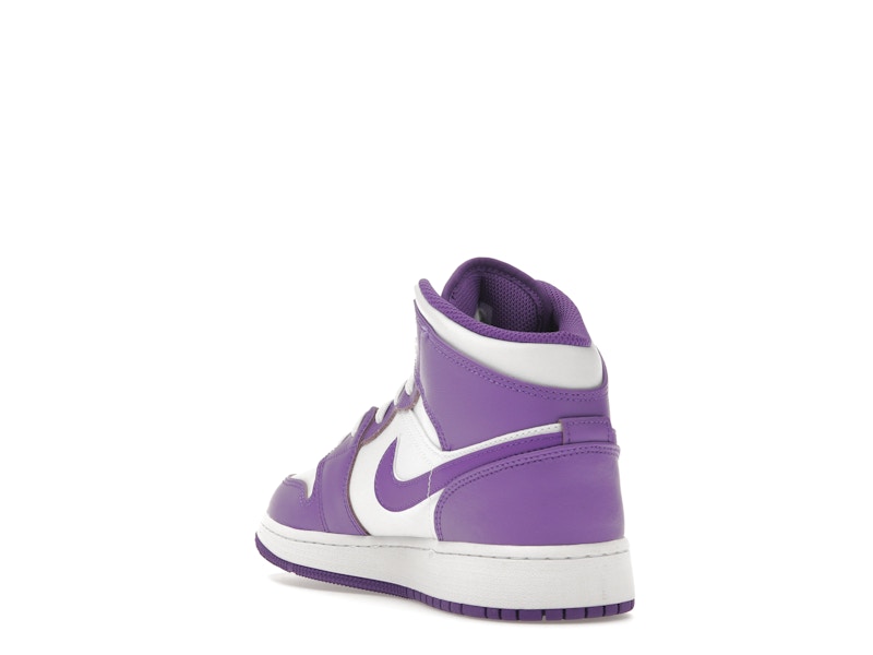 Jordan 1 Mid Purple Venom (GS)