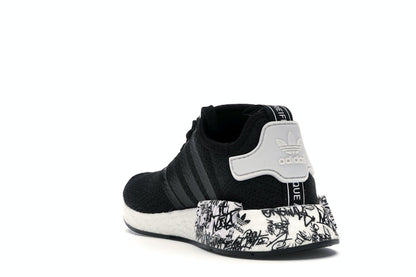 adidas NMD R1 Black Graffiti