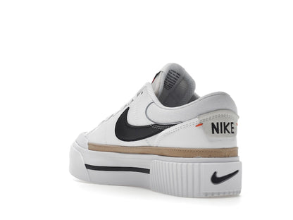 Nike Court Legacy Lift White Black (Women's)