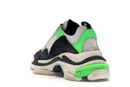 Balenciaga Triple S Mr. Porter Neon Green 2018