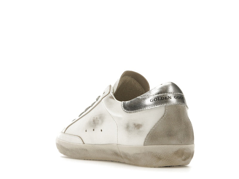 Golden Goose Super-Star White Silver (Women's)