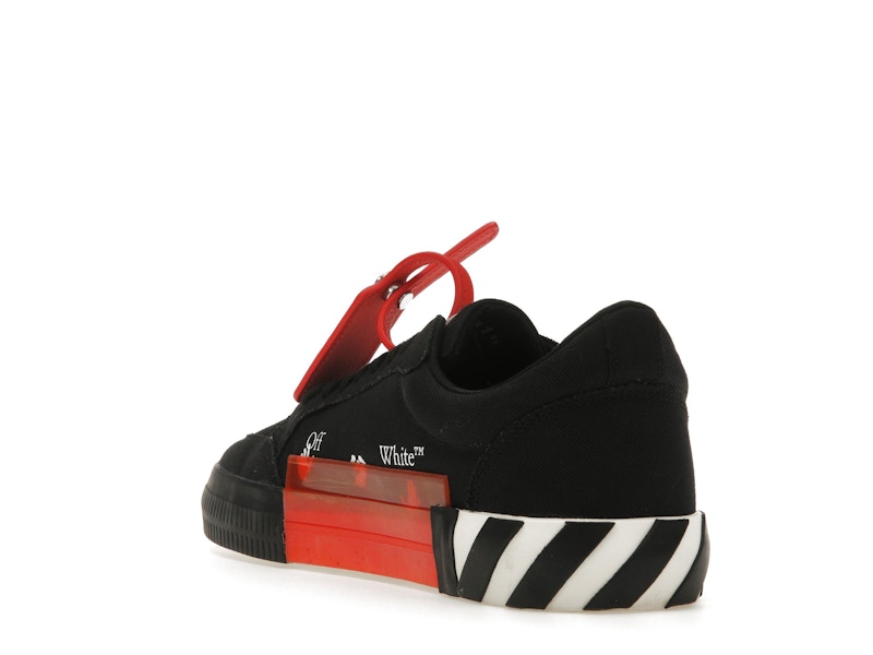 OFF-WHITE Vulcanized Low Black Orange Canvas