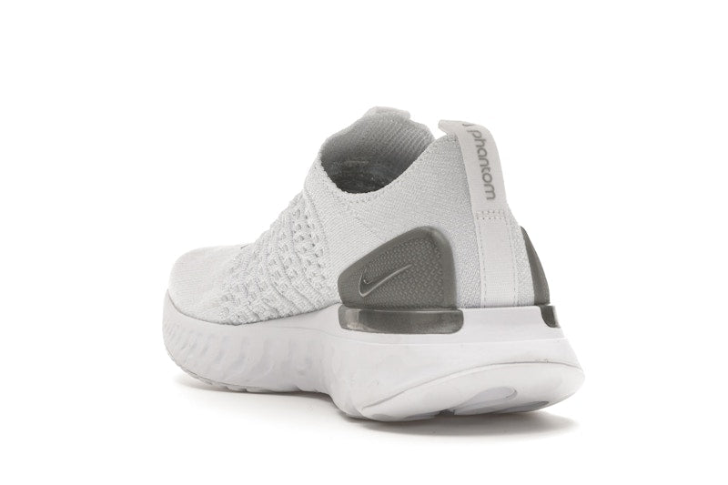 Nike React Phantom Run Flyknit 2 White Pure Platinum (Women's)