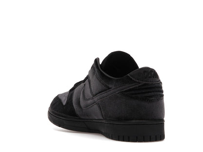 Nike Dunk Low Dover Street Market Triple Black Velvet