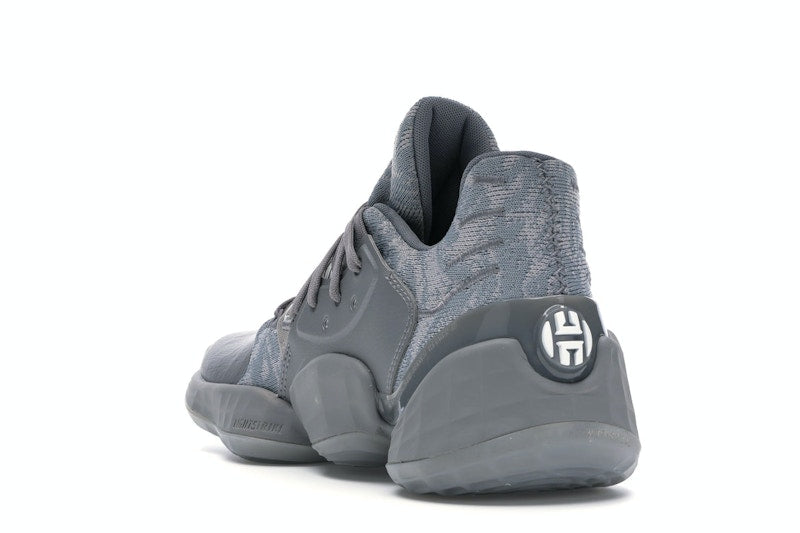 adidas Harden Vol. 4 Grey Three Cloud White