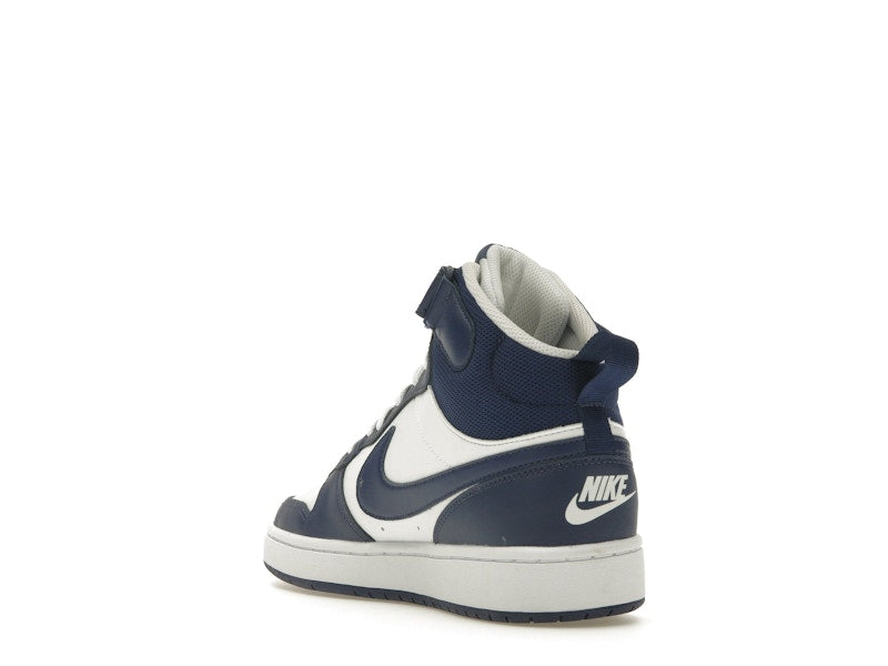 Nike Court Borough Mid 2 White Blue Void (GS)