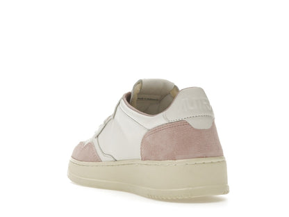 Autry Medalist Leather Low White Powder (Women's)