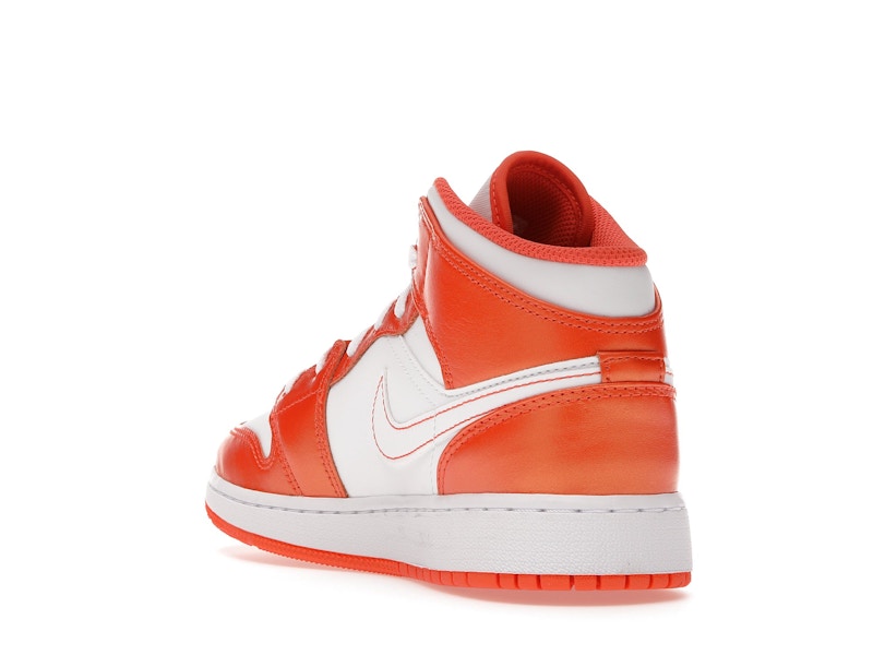 Jordan 1 Mid Metallic Orange (GS)