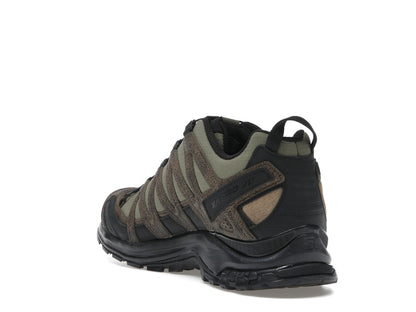 Salomon XA Pro 3D Distressed Leather Dark Earth Black