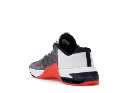 Nike Metcon 8 White Crimson Obsidian