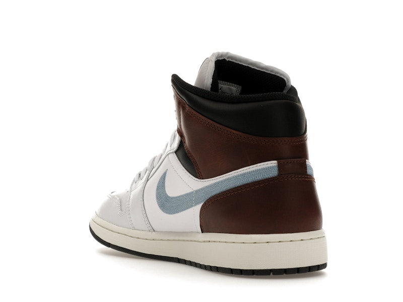 Jordan 1 Mid SE Brown Blue Grey
