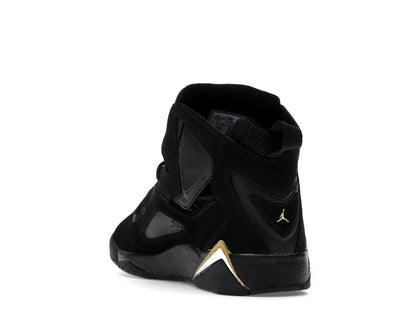 Jordan True Flight Black Metallic Gold White (GS)