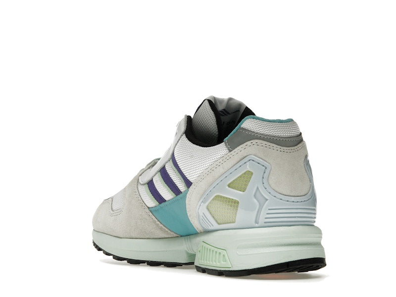 adidas ZX 8000 White Purple Aqua