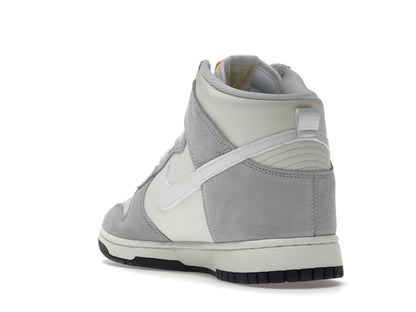 Nike Dunk High Retro Sail Pure Platinum Black White