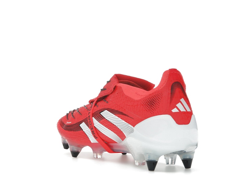 adidas Predator Elite Fold-Over Tongue SG Lucid Red Cloud White Core Black