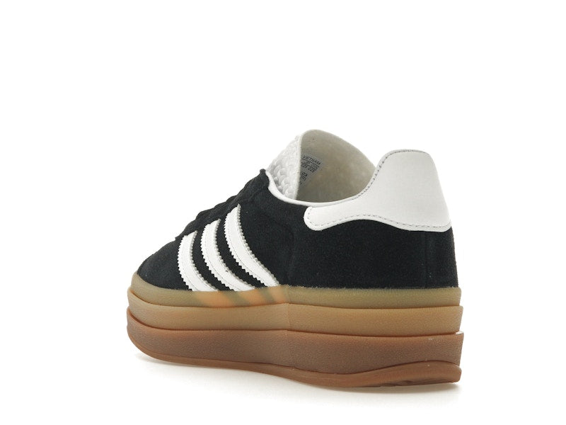 adidas Gazelle Bold Black White Gum (Women's)