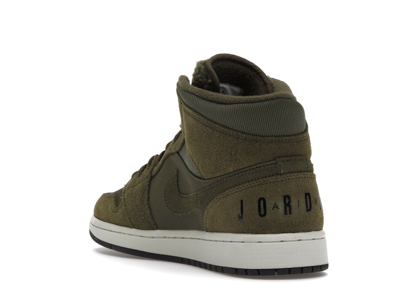 Jordan 1 Mid Olive Canvas (2018)