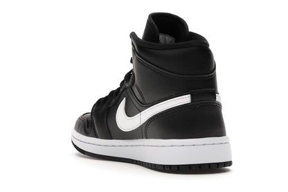 Jordan 1 Mid Black White (Women's)