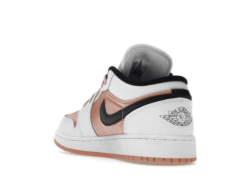 Jordan 1 Low White Light Madder Root (GS)