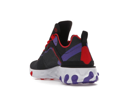 Nike React Element 55 Black University Red (Women's)