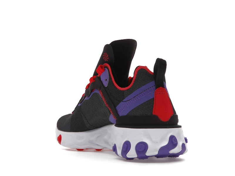 Nike React Element 55 Black University Red (Women's)