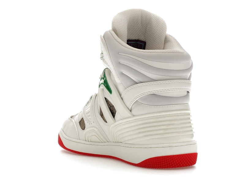Gucci Basket White Demetra Red