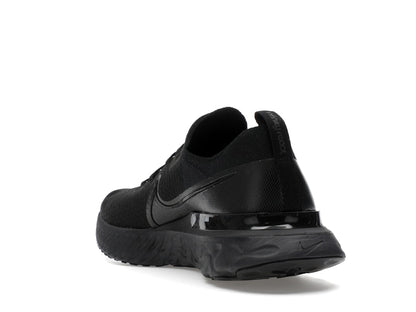Nike React Infinity Run Flyknit Triple Black