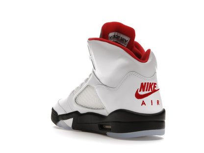 Jordan 5 Retro Fire Red Silver Tongue (2020)