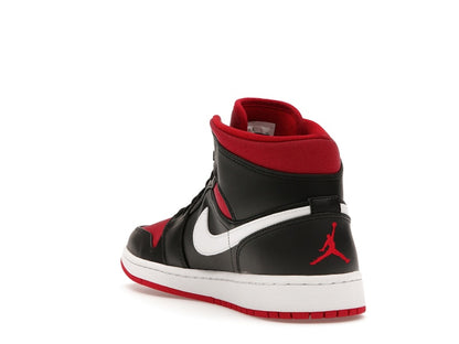 Jordan 1 Mid Black Gym Red White