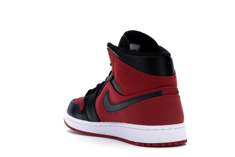 Jordan 1 Mid Gym Red Black